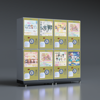 Quality Choice Gachapon Machine Parfait pour les jeux d'arcade et les ventes de capsules de jouets Stimulant les profits