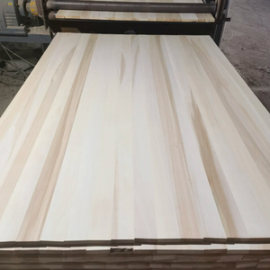 Panneau en bois de peuplier massif 2440*1220mm pour la décoration - Prix de gros - Product Image 1