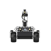 UGV Rover Açık Kaynaklı 6 Tekerlekli 4WD Yapay Zeka Robotu Çift Kontrol Cihazlı Tamamen Metal Gövdeli ROS2 Humble Debian Bookworm 160 Kamera Bilgisayarı