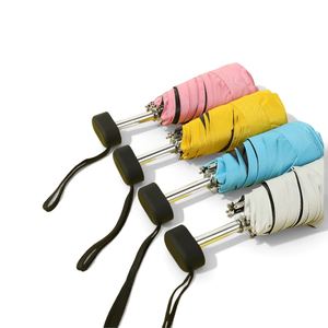 Paraguas Plegable Personalizado Impermeable Promocional con Protección UV, Paraguas de 3 Pliegues Fácil de Transportar, Paraguas de Tela Pongee, Paraguas Infantil - Product Image 3