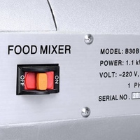 Mélangeur Alimentaire Planétaire Commercial Électrique Multifonction 20L en Acier Inoxydable, Prix Usine 2025