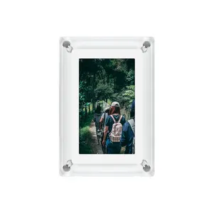 5 Inch HD IPS OEM 4GB memory Mini LCD Digital Photoframe Electric Photo Picture Acrylic picture Frame With Video Loop