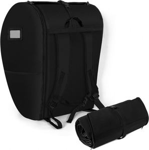 Siège auto pour bébé pliable, nouveau design, certifié BSCI, pour voyage en avion et voiture, avec housse de transport, compatible poussette et porte-bagages - Product Image 1