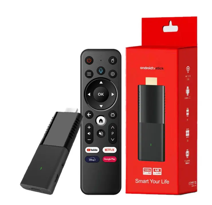 ATV Stick Q3 android 10 tv stick Allwinner H313 miglior tv box 2022 USB BT 2.4g 5g Wifi 2GB DDR 16GB Quad Core bastoncino 4k mi hd