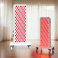 Panel de Terapia de Luz Roja Profesional REDSKY de 600W, Grado Médico, 660nm 850nm, Infrarrojo de Medio Cuerpo, 120 LED