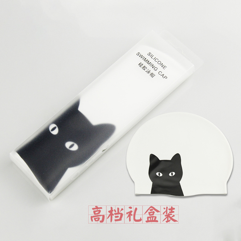 Boîte pliante pour bonnet de bain Black Cat