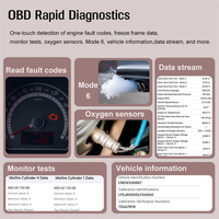 Lecteur de Code de Diagnostic Intelligent OBD2 en Gros avec Bluetooth et Données en Temps Réel, Application de Prêt I/M