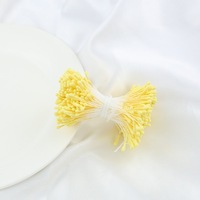 Mini perle pistil étamine florale Double têtes 2mm Simulation fleur matériel bricolage à la main fleur noyau