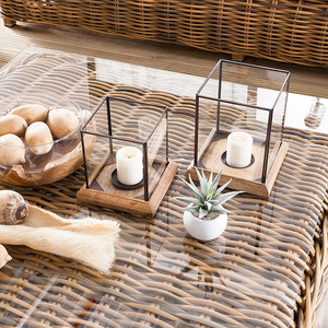 Set Divano da Esterno in Stile Nordico, per Patio, Cortile, Terrazza, Impermeabile e Resistente al Sole, Tre Posti, in <span class=keywords><strong>Rattan</strong></span> Sintetico per Villa - Product Image 4
