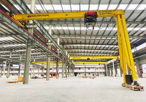 Grúa pórtico monoviga de medio tramo tipo BMH montada sobre rieles, 5, 10, 15, 16, 20 toneladas, Precio - Product Image 2