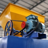 Machine à blocs de béton QT4-24, 31200 briques par 8 heures, semi-automatique, à vibration, pour pavés creux et briques autobloquantes