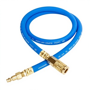ضاغط هواء مرن عالي الضغط 300psi خرطوم ضاغط <span class=keywords><strong>PVC</strong></span> هجين مع تجهيزات - Product Image 2