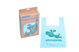 Factory Durable Custom Green Eco Friendly Scented Disposable Pet Dog Poop <b>Bags</b> Biodegradable with Dispenser for Dogs - Product Image 3