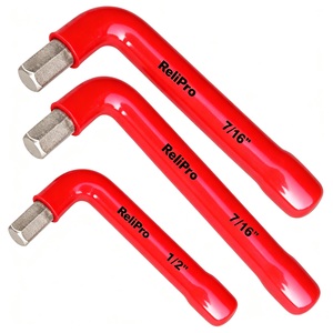 Juego de Llaves Hexagonales en Forma de <span class=keywords><strong>L</strong></span> Aisladas ReliPro de 14 Piezas, Acero CRV, Llaves Allen Imperiales de 1/16"-1/2" para Reparación de Automóviles y Maquinaria, Kit de Herramientas Manuales - Product Image 4
