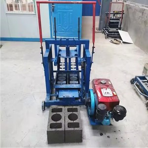 Máquina para Fabricar Bloques de Hormigón de 2-45 Unidades, Precio de Máquina Manual Pequeña y Móvil para Hacer Ladrillos Entrabados en Venta - Product Image 2
