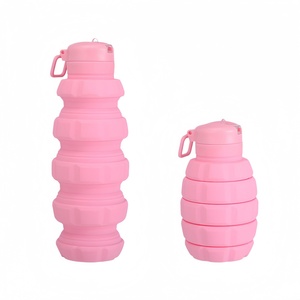 CZFIT - Vaso Plegable de Silicona de Grado Alimenticio de 500 ml, Vaso Deportivo Telescópico Portátil, Vaso Deportivo Plegable Personalizable - Product Image 6