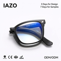 Lunettes d'Ordinateur Pliables Premium pour Femmes Anti-Lumière Bleue, Monture Vintage Non Correctrice, Traitement Anti-Reflet, Logo Personnalisable