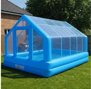 Juguetes Acuáticos <span class=keywords><strong>para</strong></span> Patio Trasero, <span class=keywords><strong>Piscina</strong></span> Transparente <span class=keywords><strong>con</strong></span> <span class=keywords><strong>Techo</strong></span>, <span class=keywords><strong>Piscina</strong></span> <span class=keywords><strong>Inflable</strong></span>, Piscinas Inflables Tipo Granero - Product Image 3