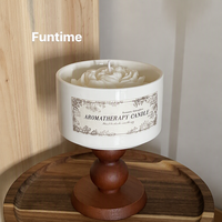 Bougies parfumées de luxe personnalisées, cires parfumées longue durée, vanille, thym, sapin Frasier, pour les fêtes, Diwali, aromathérapie, cire de soja