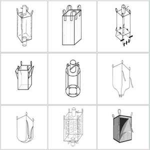 Bao Tải Lớn Lớn Bằng Polypropylene, Túi Số Lượng Lớn, Túi FIBC Dung Tích 1000Kg Bình Chứa Số Lượng Lớn Trung Gian Linh Hoạt - Product Image 3
