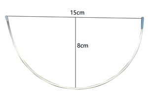 ブラアンダーワイヤーV形ブラワイヤー下着アクセサリーカスタムサイズ高品質 - Product Image 4