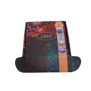 Cajas de cartón corrugado para el cuidado de la piel, set de cosméticos de color negro - Product Image 3