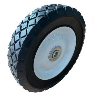 High Load 5 Zoll 8 Zoll Werkzeug Auto Rollen Vollrad PU Eisen Gummi Kunststoff Hochwertige Rollen für Autos und Werkzeuge - Product Image 2