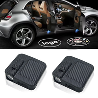 Nouveau projecteur laser LED infrarouge ABS pour logo de porte de voiture, idéal pour la modification et la décoration intérieure automobile
