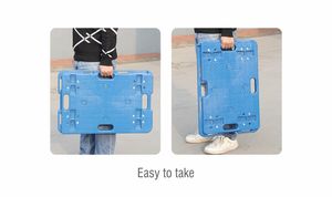 150 किलोग्राम चार पहिया एल्यूमीनियम हाथ ट्रक खरीदारी उपकरणों के लिए समायोज्य मंच ओएम अनुकूलन योग्य मंच के साथ - Product Image 6