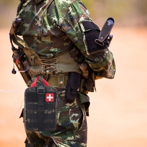 <span class=keywords><strong>Kit</strong></span> de survie professionnel compact avec pochette tactique Molle et attelle, pour tremblements de terre et activités de plein air - Product Image 6