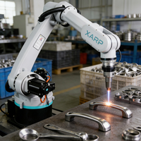 Station de travail robotisée de soudage au laser à fibres multifonctionnelle Xarp, soudage au laser robotisé automatique pour la fabrication métallique