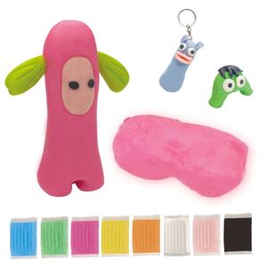 Abalorios de <span class=keywords><strong>arcilla</strong></span> polimérica para <span class=keywords><strong>hornear</strong></span>, kit artesanal de <span class=keywords><strong>arcilla</strong></span> polimérica para <span class=keywords><strong>hornear</strong></span>, llaveros colgantes - Product Image 6