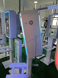 Kiosque de photomaton horizontal pour <span class=keywords><strong>iPad</strong></span> à impression instantanée automatique, coque de photomaton reflex numérique de 13 pouces avec appareil photo <span class=keywords><strong>iPad</strong></span> selfie de mariage Flash - Product Image 3