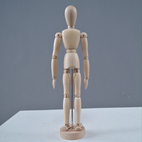 Modelo de Exhibición de Madera, Maniquíes de Madera Flexibles