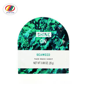 Sac de pochette debout en papier d'aluminium imprimé sur mesure trois joints latéraux pour l'emballage de soins de la peau pour les <span class=keywords><strong>masques</strong></span> faciaux en plastique BOPP - Product Image 5