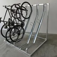 Range-vélo mural - SEMI-VERTICAL - AUTOPA - en acier galvanisé / sécurisé /  professionnel