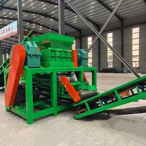Yüksek İşleme Kapasiteli Büyük Ölçekli Geri Dönüşüm Tesisi için Ağır Hizmet Tipi Endüstriyel Atık Lastik Parçalayıcı - Product Image 2