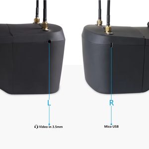 LS-800D 5.8G 40CH double antenne DVR 5 pouces affichage HD pour avion RC/voiture RC débutants bricolage accessoires - Product Image 3