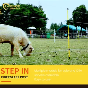 Lydite Oem Hekwerk Berichten Lage Prijs Animal Farm Glasvezel Elektrische Hek Stap In Berichten Vee Elektrische Hek Post