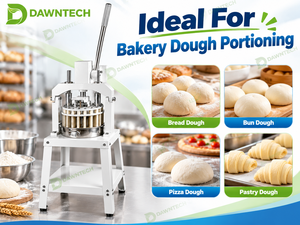Máquina Divisora de Masa Manual, Cortadora de Masa Comercial, Máquina Cortadora de Masa para Pan, Pizza, Bollos, Equipo de Panadería - Product Image 5