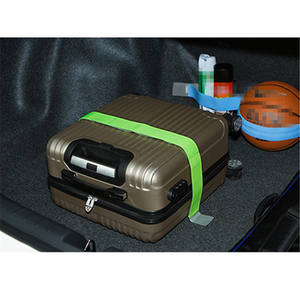 Sangle d'organisateur de rangement de <span class=keywords><strong>coffre</strong></span> de <span class=keywords><strong>voiture</strong></span>, bande d'autocollant élastique fixe, accessoires intérieurs, courroies de tension, sangle d'organisation, 1 pièce - Product Image 1