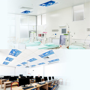 Đám mây trắng, bầu trời xanh ánh sáng huỳnh quang bao gồm cho lớp học văn phòng LED thả trần trang trí ánh sáng - Product Image 6