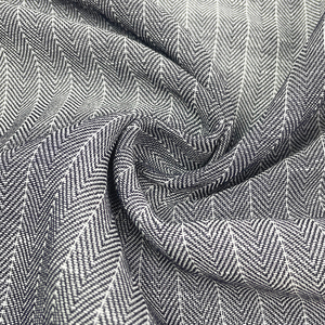 Chất lượng cao dệt sợi-nhuộm sọc xương cá Viscose Rayon Linen bông vải cuộn kinh doanh phong cách phù hợp với quần cho nhà - Product Image 3