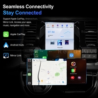 Autoradio Android 10.4'' RoadNavi avec écran HD et navigation pour VW Multivan Caravelle T6 2016-2019, lecteur multimédia vidéo, Carplay
