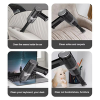 Aspirateur à main sans fil électrique rechargeable par USB mini portable à double usage faible bruit forte aspiration filtre HEPA pour hôtel