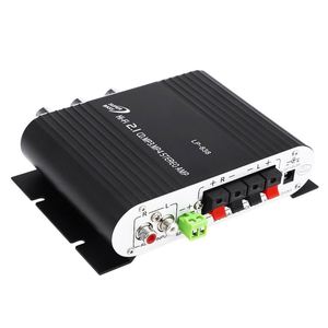 เครื่องขยายเสียงรถยนต์ดิจิตอล <span class=keywords><strong>LP</strong></span>-<span class=keywords><strong>838</strong></span> MINI Hi-Fi 2.1CH พร้อมซับวูฟเฟอร์ดิจิตอล สเตอริโอ เบส  เครื่องเล่นเสียง  พร้อมสายไฟ 12V3A และสายสัญญาณเสียง - Product Image 3