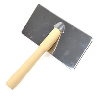 Brosse en bois et bambou pour application de toilettage des animaux de compagnie, peigne scintillant, pour chiens