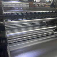 Ruban adhésif en aluminium pour climatisation et réfrigérateur, sans doublure, 48 mm x 600 m, imperméable, auto-adhésif, résistant à la chaleur, ignifuge, pour l'isolation des tuyaux