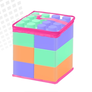Large Modern 1:8 Scale Educational Plastic <b>Building</b> Block Toy <b>Model</b> for 5-7 Years Kindergarten Amusement Park Giant Construction - Product Image 1