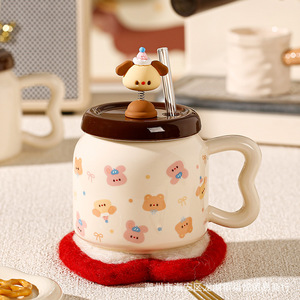 Lindo Oso <span class=keywords><strong>de</strong></span> dibujos animados taza <span class=keywords><strong>de</strong></span> agua <span class=keywords><strong>de</strong></span> cerámica Idea <span class=keywords><strong>de</strong></span> regalo <span class=keywords><strong>de</strong></span> <span class=keywords><strong>cumpleaños</strong></span> perfecta <span class=keywords><strong>para</strong></span> el mejor amigo taza <span class=keywords><strong>de</strong></span> recuerdo <span class=keywords><strong>para</strong></span> el desayuno en casa <span class=keywords><strong>de</strong></span> la niña - Product Image 4